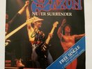 Saxon Never Surrender EP Signed By The Band 45 Single
