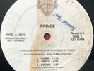 PRINCE   COME 2 LP (1994) RARE PROMO   WB PRO-A-7270   ELECTRO FUNK SOUL