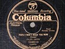 1g5.  Clara Smith - Papa I Don't Need You Now & The Way You Do - Col. 14462-D