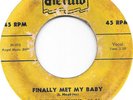 LIGHTNIN' HOPKINS w/RUTH AMES Finally Met My Baby on Herald blues 45 HEAR