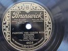 Nick Lucas 78rpm Single 10-inch Brunswick #4418 Tip-Toe Thru' The Tulips With Me