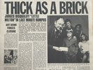 Jethro Tull ?/ Thick As A Brick Original  Vinyl LP Newspaper sleeve Prog Rock Ex