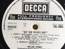 The Rolling Stones Get Your Ya-Yas Out EXPORT WHITE LABEL VINYL LP 1W/1W- rare
