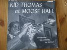 KID THOMAS : At Moose Hall.US JAZZ CRUSADE LP2018. EX+ .Old style thick sleeve