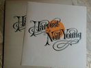 Neil Young LP Harvest UK 1st Press A-4 B-1 & INSERT NICE VINYL