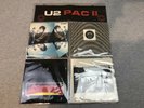 U2 Pac II 45rpm Singles PVC Sleeve A Day Without Me,fire,a Celebration,Gloria EX