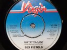 Sex Pistols Pretty Vacant Pop Out Centre VS184 - never mind the bollocks punk