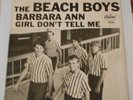 The Beach Boys. 45 + PS. Barbara Ann. Original Rare non glossy sleeve. 1965. NM