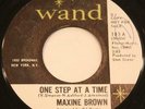 Maxine Brown ONE STEP AT A TIME / Anything For A Laugh WAND SOUL PROMO EX+