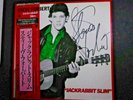 ####         STEVE FORBERT HAND SIGNED JAPANESE IMPORT LP w/OBI JACKRABBIT SLIM