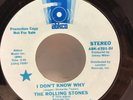 Rolling Stones - I Don't Know Why 45 RPM Tested VG+ Vinyl Promo