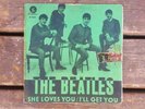 Beatles,single,sweden,1963,she loves you,rare lightgreen