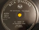 ELVIS PRESLEY (78 RPM - ITALY)  A25V 0612  
