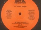 J.S.A.  - Society Rap - SRC Records - RARE ELECTRO RAP 12