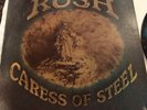 Rush Caress of Steel Rock Record LP original vinyl album 1975 Mint SRM-1-1046