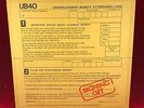 UB40 Signing Off 1980 UK vinyl LP + bonus 12