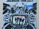 VG / THIN LIZZY JAILBREAK LP HYPE STICKER 1976 SRM-1-1081 Classic Rock Record