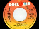 MFD IN CANADA 1982 ACOUSTIC ROCK 45 RPM BRUCE SPRINGSTEEN : ATLANTIC CITY