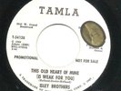 ISLEY BROS 45 *  THIS OLD HEART OF MINE   * VG++   * PROMO