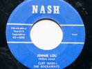 CLIFF NASH – ROCKABILLY - 45RPM JENNIE LOU/RAMPAGE - NASH 600 (M-)