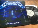 Metallica Ride The Lightning LP - Slayer Motörhead Megadeth Vinyl