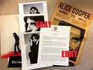 ALICE COOPER - VINTAGE WARNER BROS OFFICIAL GOES TO HELL PRESS KIT 1976