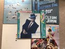 Elton John 5 x Vinyl LP Bundle Reg Strikes Back Blue Moves Jump Up Albums