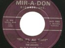 Northern Soul Sweet 45 THE ASCOTS 