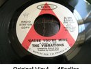 VIBRATIONS promo 'Cause You're Mine' NM + Cover ORIGINAL northern soul 45