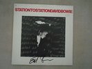 DAVID BOWIE - STATION TO STATION ORIG HOLLAND RCA  VINYL LP SIGNED BY EARL SLICK