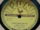 ROCKABILLY, SUN 78 RPM, NEAR MINT, JOHNNY CASH, NEXT IN LINE / DONT MAKE ME GO