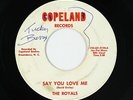 Garage Soul/Mod Inst. 45 - Royals - Say You Love Me - Copeland - mp3