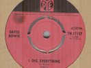 DAVID BOWIE**I DIG EVERYTHING**MOD**BEAT**DANCER**HEAR BOTH SIDES