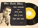 CARL PERKINS EP Blue Suede / Movie Magg SUN EP-115 ROCKABILLY Picture SLEEVE