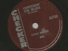 BLUES  ROCKER 78 -LITTLE WALTER - CONFESSIN THE BLUES  -HEAR -1958 CHECKER  890