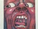 KING CRIMSON in the court of GATEFOLD LP clean classic prog rock