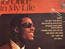 STEVIE WONDER - For Once In My Life - 1968 Motown Vinyl 12'' Lp./ R&B Soul Pop