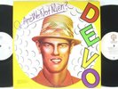 2 LPs WARNER BROS Devo ARE WE NOT MEN? CLUB w/BONUS NEW TRADITIONALIST BSK-3239