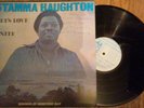 STAMMA HAUGHTON Let's Love & Unite LP Autographed Reggae Funk Soul Disco Private