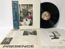 LED ZEPPELIN PRESENCE OBI VINYL JAPAN ATLANTIC(PIONEER) P-10160N LP
