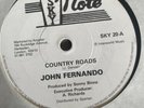 John Fernando Country Roads Wrapped Up In Your Arms Sky Note Reggae Rare 7 Inch