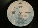 Rush  2112  SRM-1-1079  White Label Promo   NM Condition