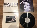 GEORGE MICHAEL Faith UK ORIGINAL 1987 INSERT INNER EPIC 460000-1 VINYL LP VG