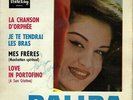 DALIDA LA CHANSON D'ORPHEE FRENCH ORIG EP RAYMOND LEFEVRE DEDICACE