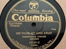 Prewar Gospel 78 RPM BIRMINGHAM JUBILEE SINGERS - Took My Sins Away COLUMBIA E