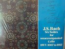 Rare SEALED ORYX 1206 Bach/Noel Taylor 'Cello Suites: Record One' MINT UK