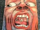 KING CRIMSON - IN THE COURT OF THE CRIMSON KING, POLYDOR, 1977 LP EX/EX