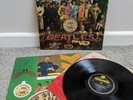 Beatles Sgt Pepper Lonely Hearts Club Band Stereo Vinyl Record YEX 638-1