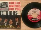 RARE FRENCH EP THE KINKS TIRED OF WAITING FOR YOU