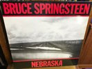 BRUCE SPRINGSTEEN nebraska 1982 UK CBS VINYL LP w/LYRIC INNER SLEEVE